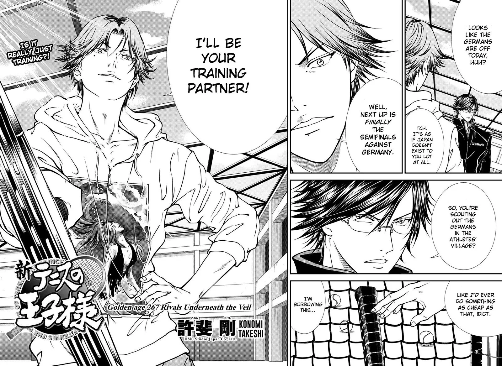 New Prince of Tennis Chapter 267 page 2