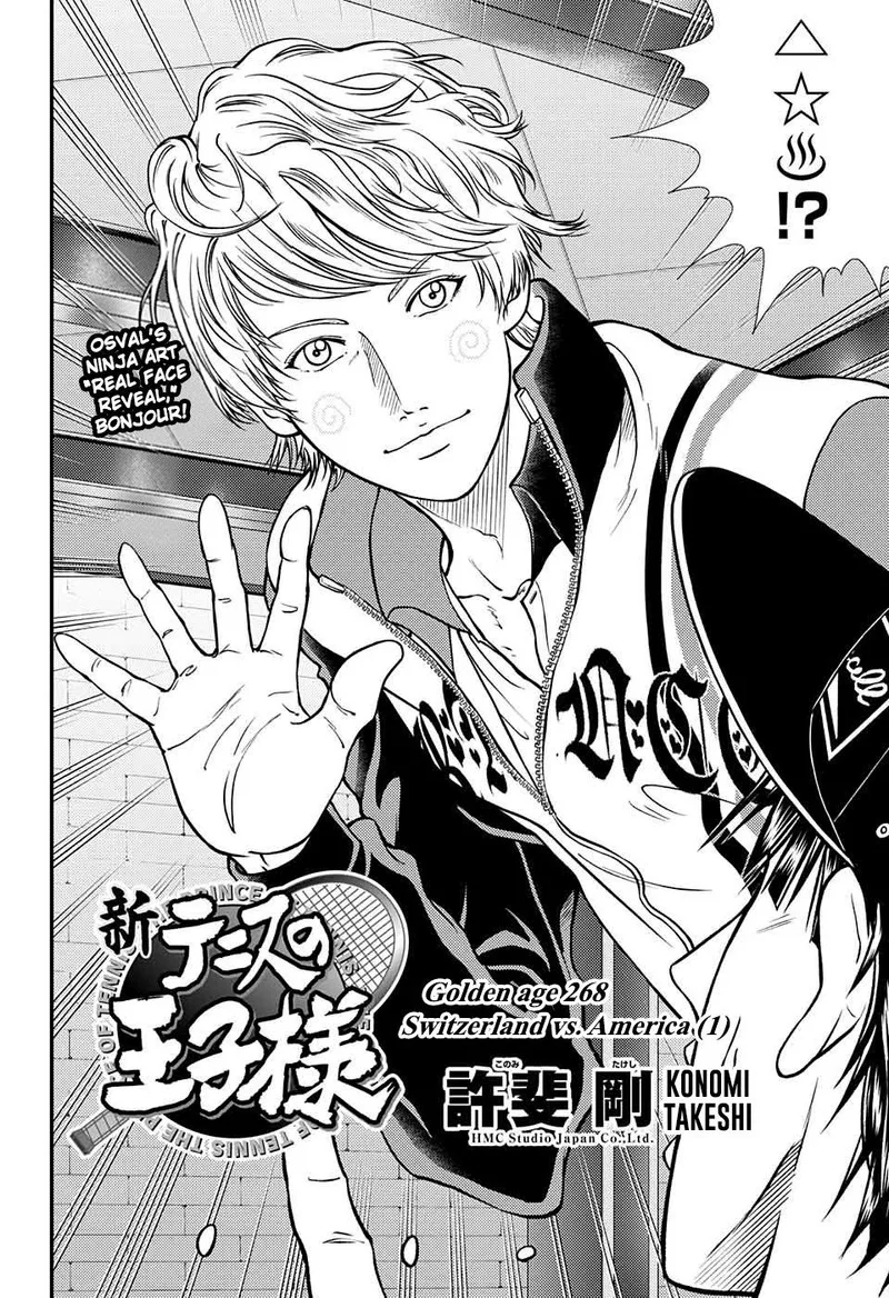 New Prince of Tennis Chapter 268 page 2