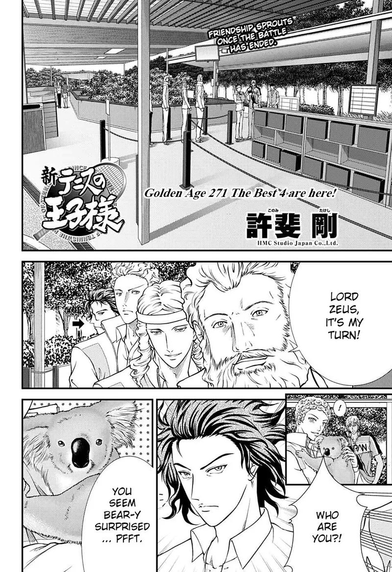 New Prince of Tennis Chapter 271 page 2