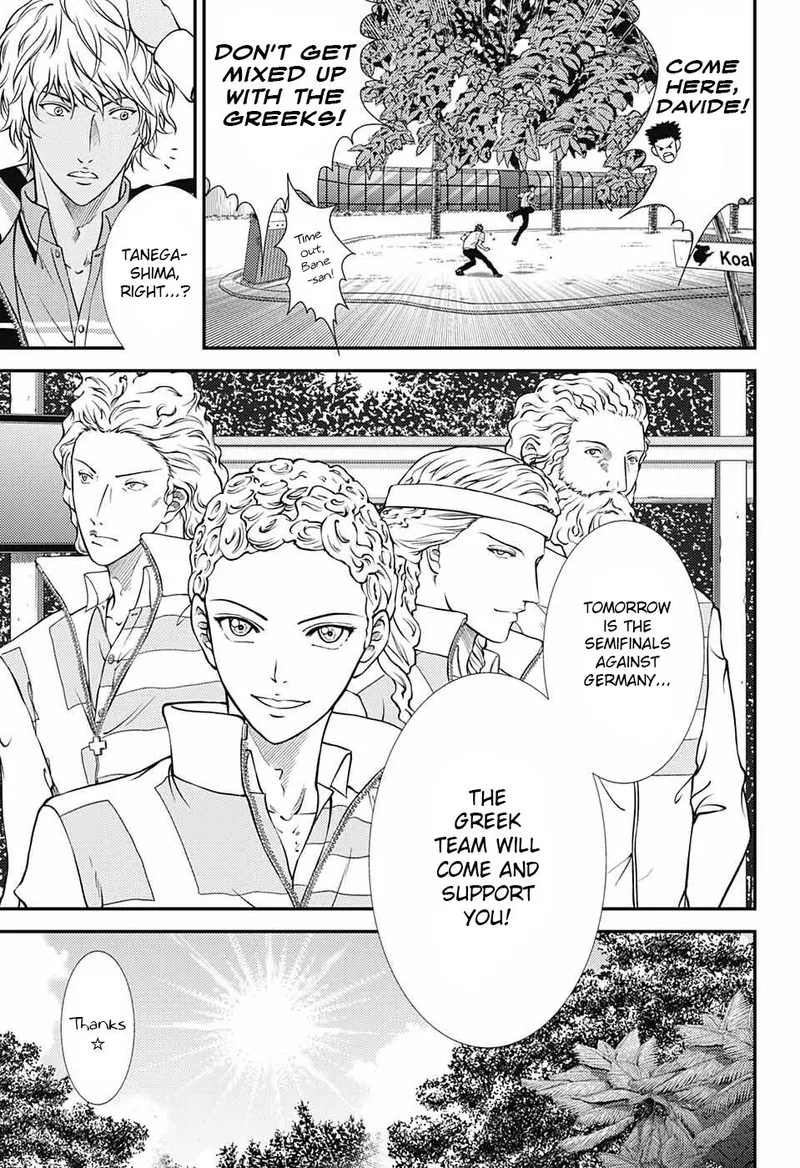 New Prince of Tennis Chapter 271 page 3