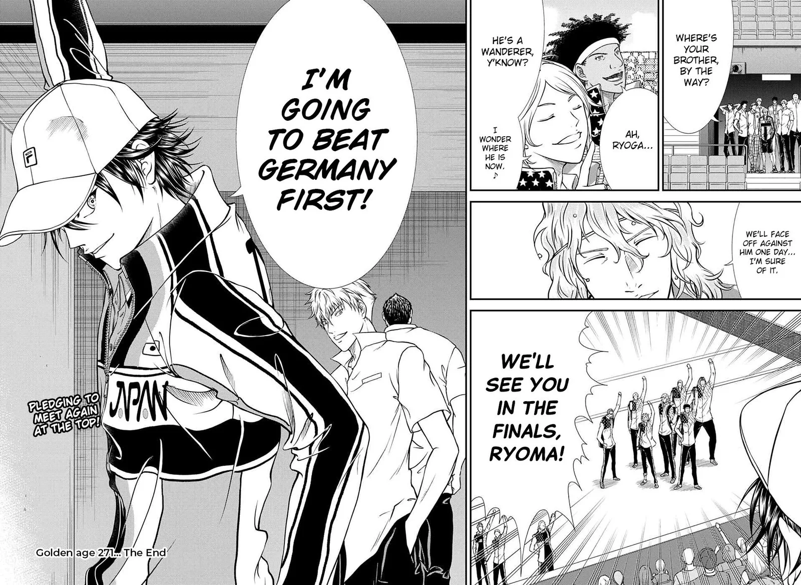 New Prince of Tennis Chapter 271 page 10