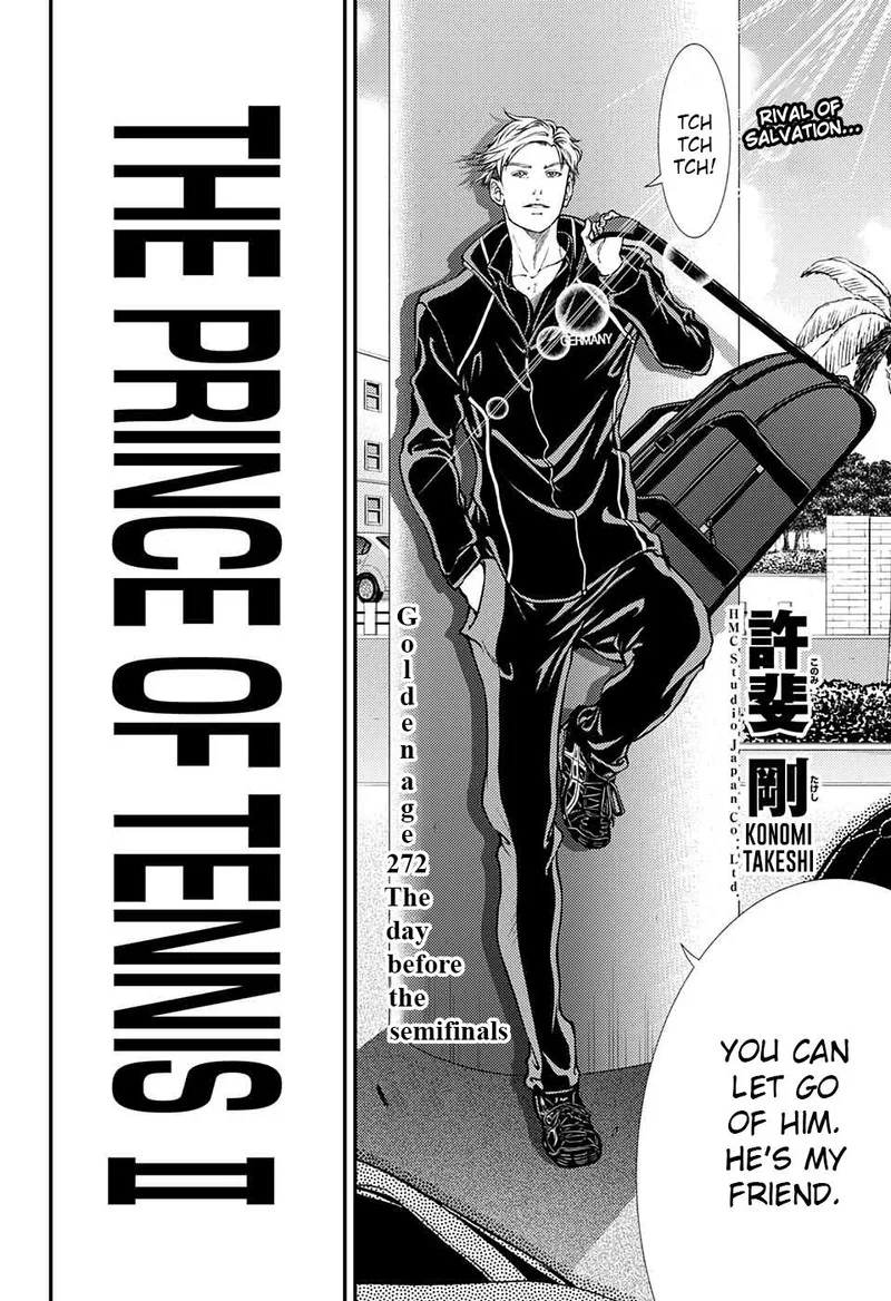 New Prince of Tennis Chapter 272 page 2