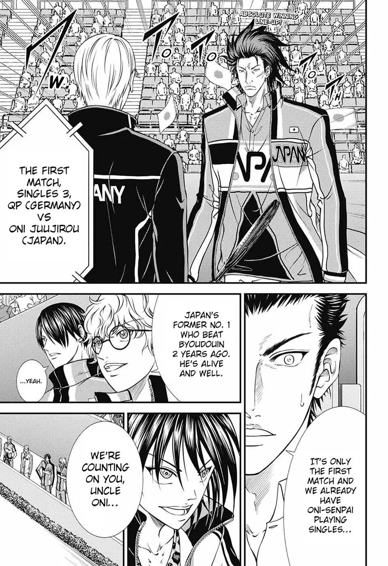 New Prince of Tennis Chapter 274 page 1