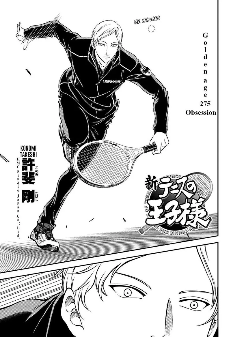 New Prince of Tennis Chapter 275 page 3