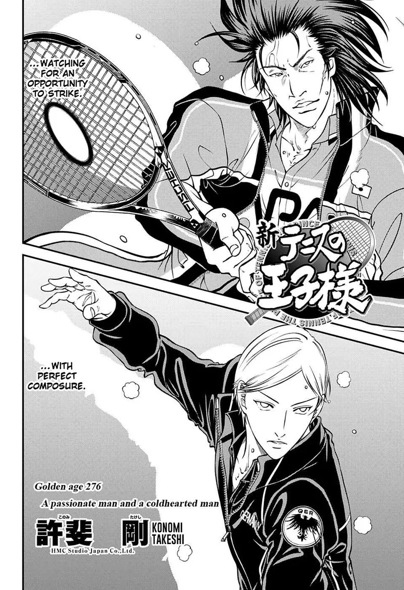 New Prince of Tennis Chapter 276 page 2