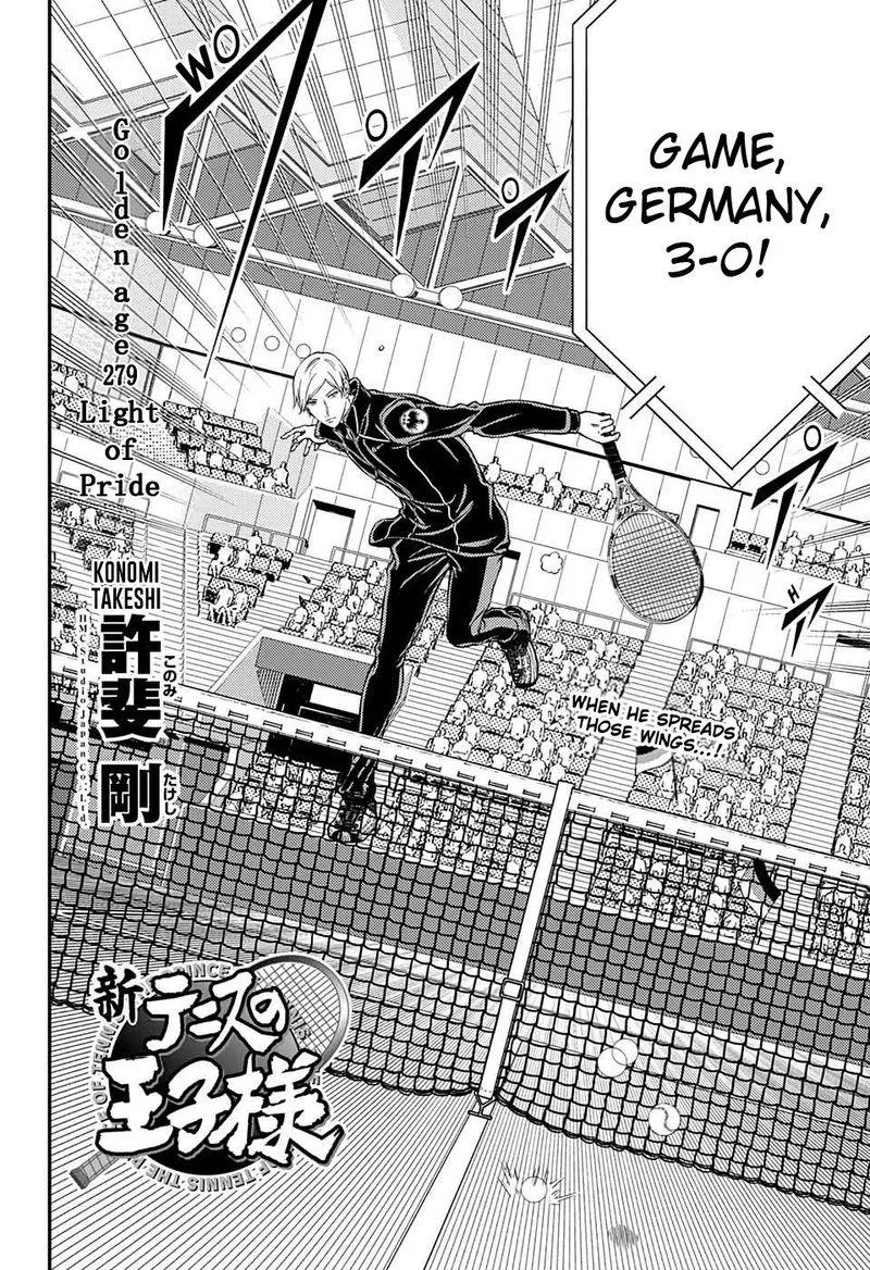 New Prince of Tennis Chapter 279 page 2