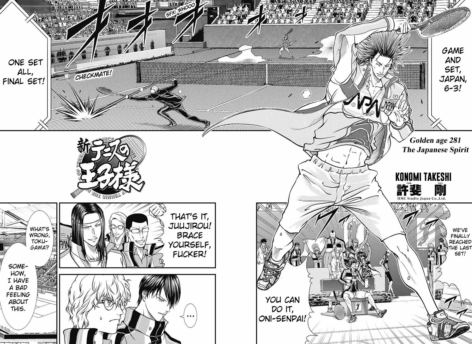 New Prince of Tennis Chapter 281 page 2