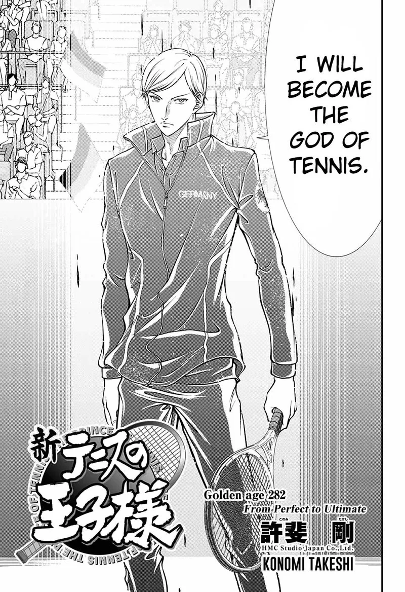 New Prince of Tennis Chapter 282 page 1