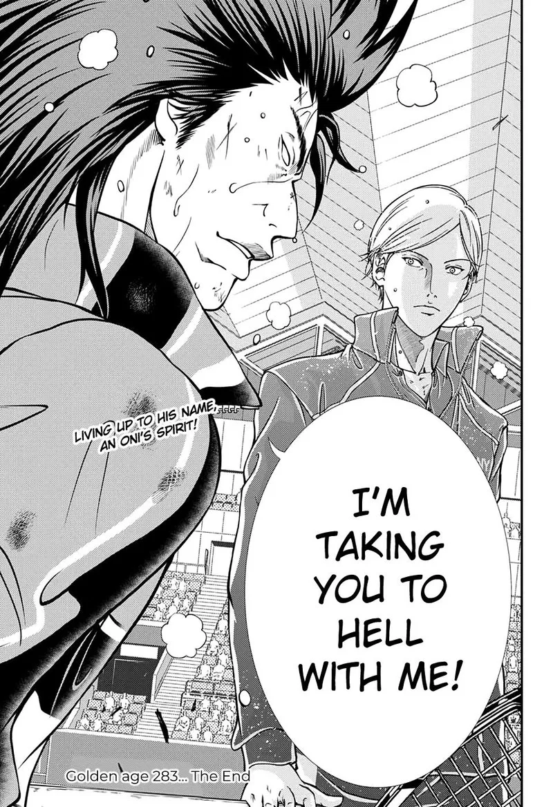 New Prince of Tennis Chapter 283 page 15