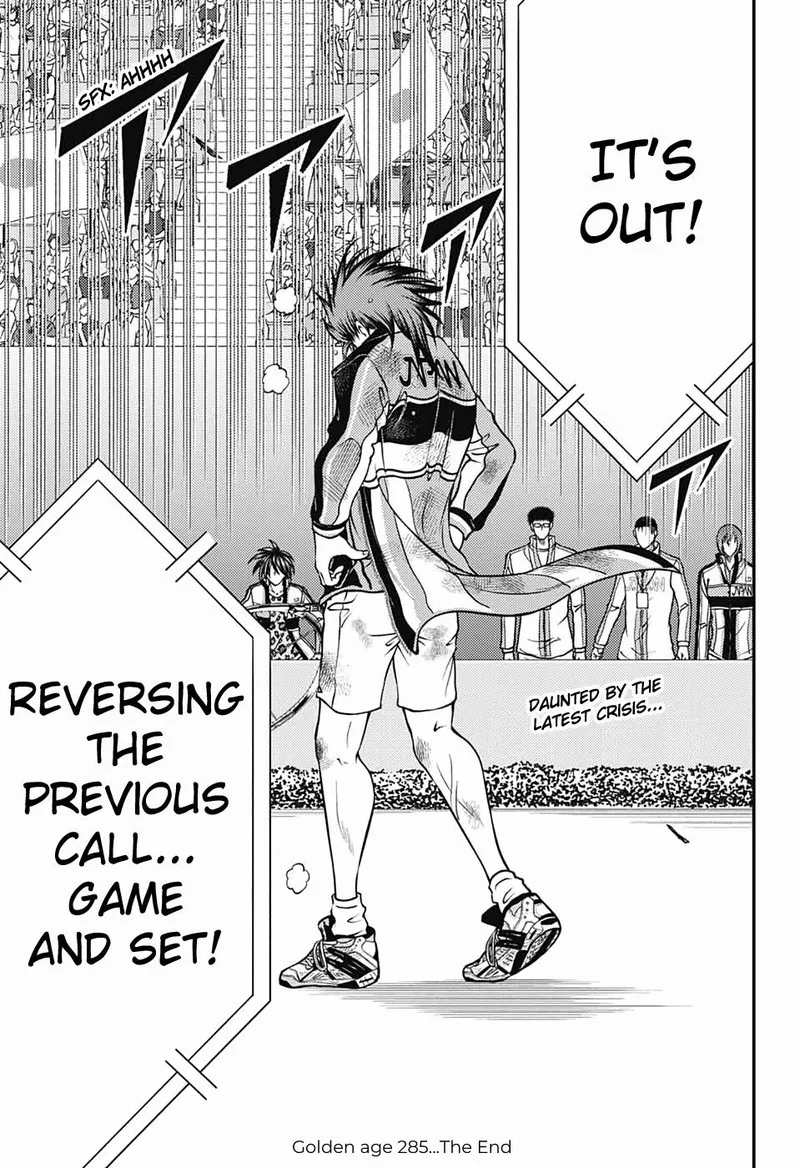 New Prince of Tennis Chapter 285 page 15
