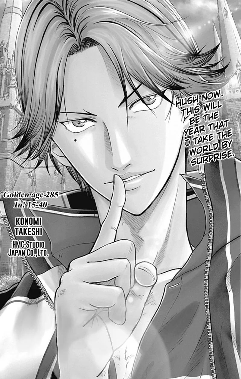 New Prince of Tennis Chapter 285 page 2