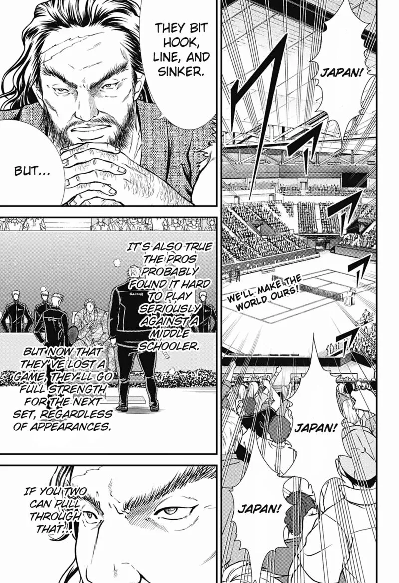 New Prince of Tennis Chapter 289 page 1