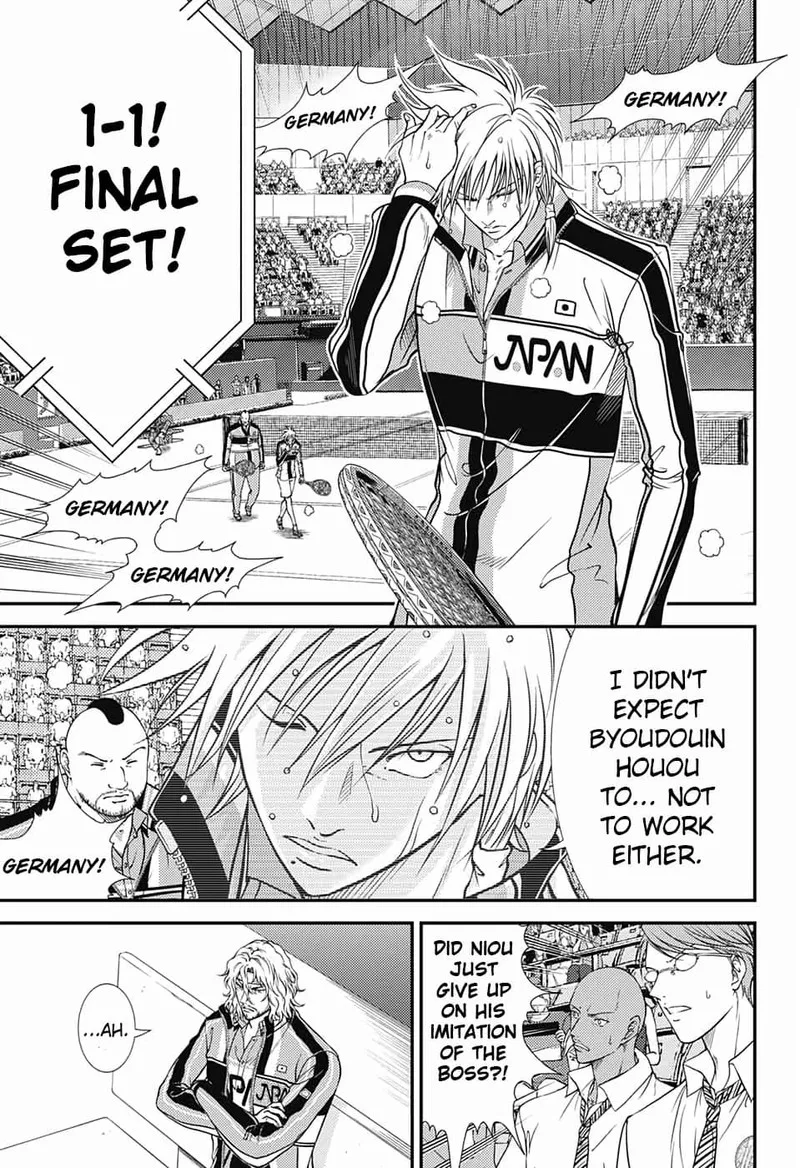 New Prince of Tennis Chapter 292 page 1