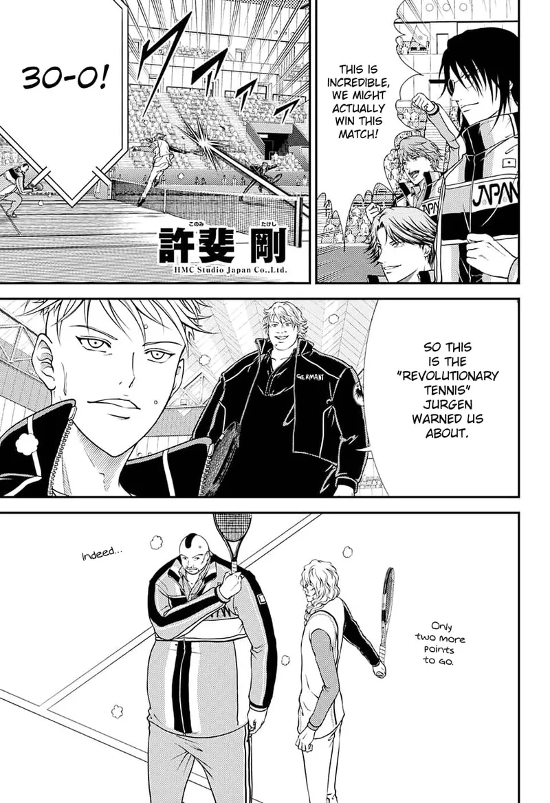 New Prince of Tennis Chapter 293 page 3