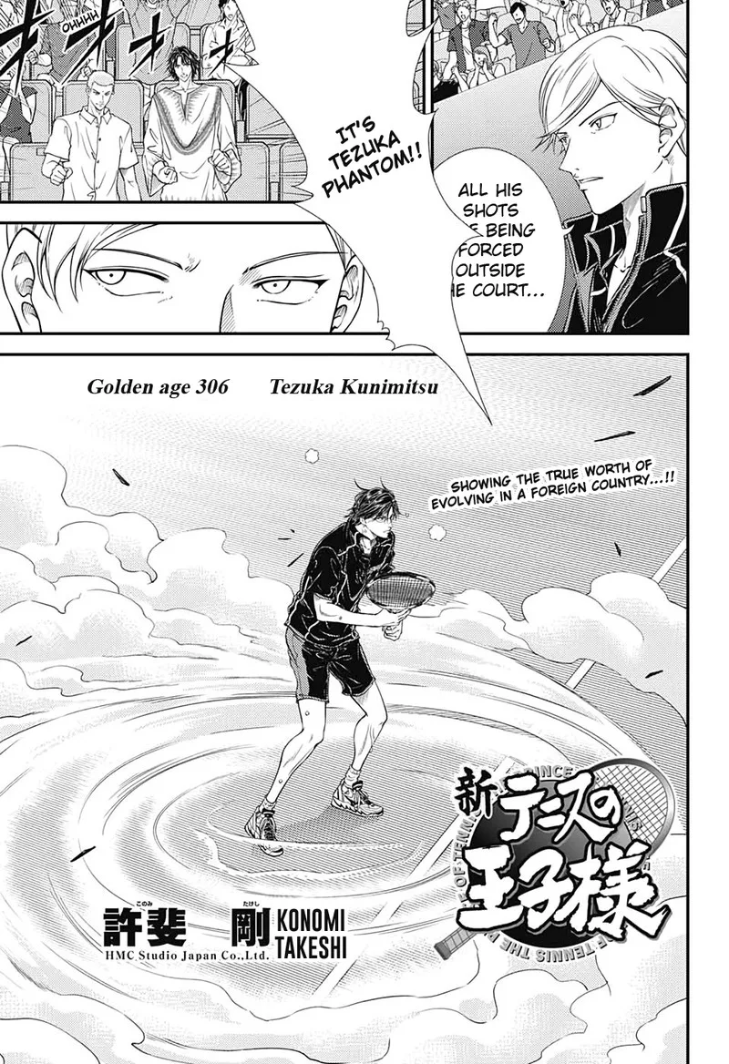 New Prince of Tennis Chapter 306 page 1