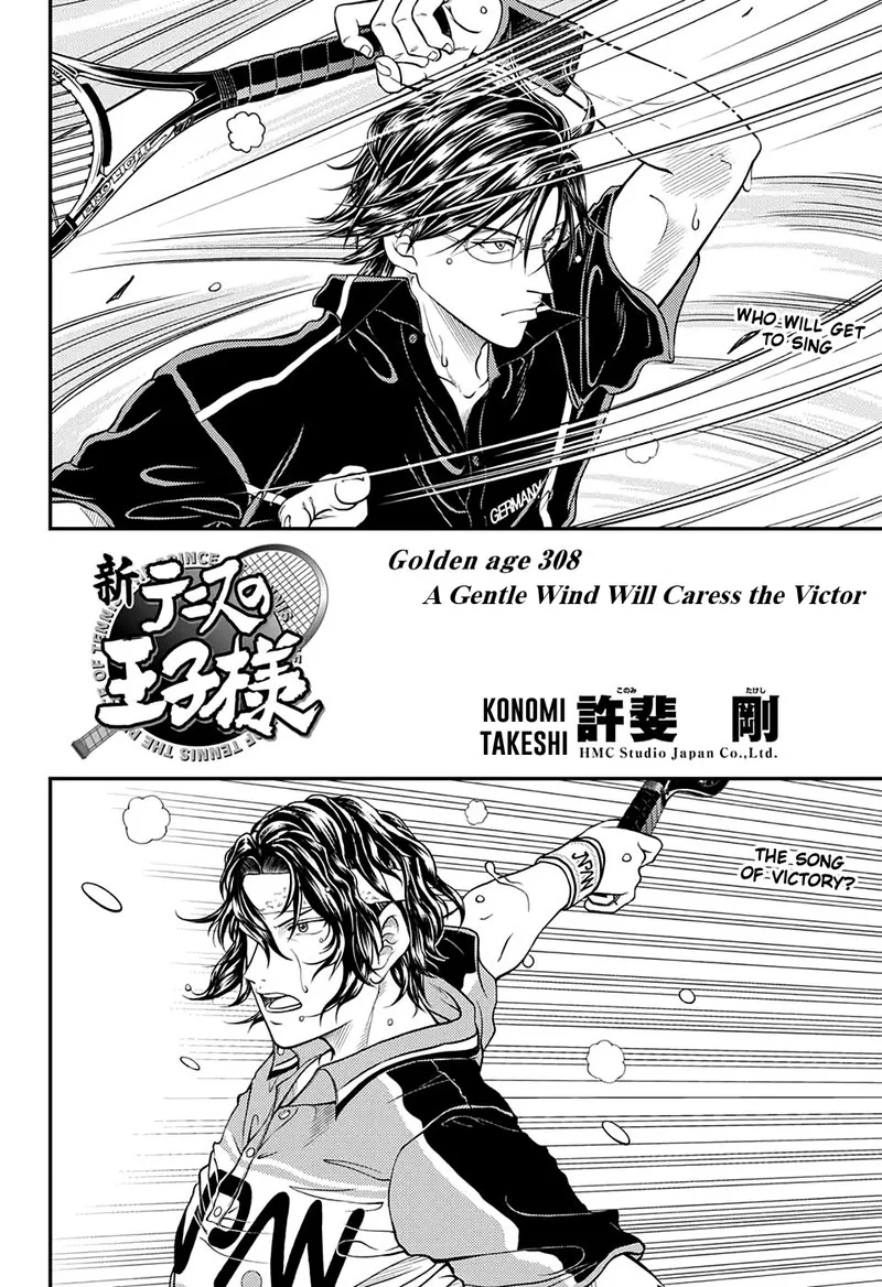 New Prince of Tennis Chapter 308 page 2