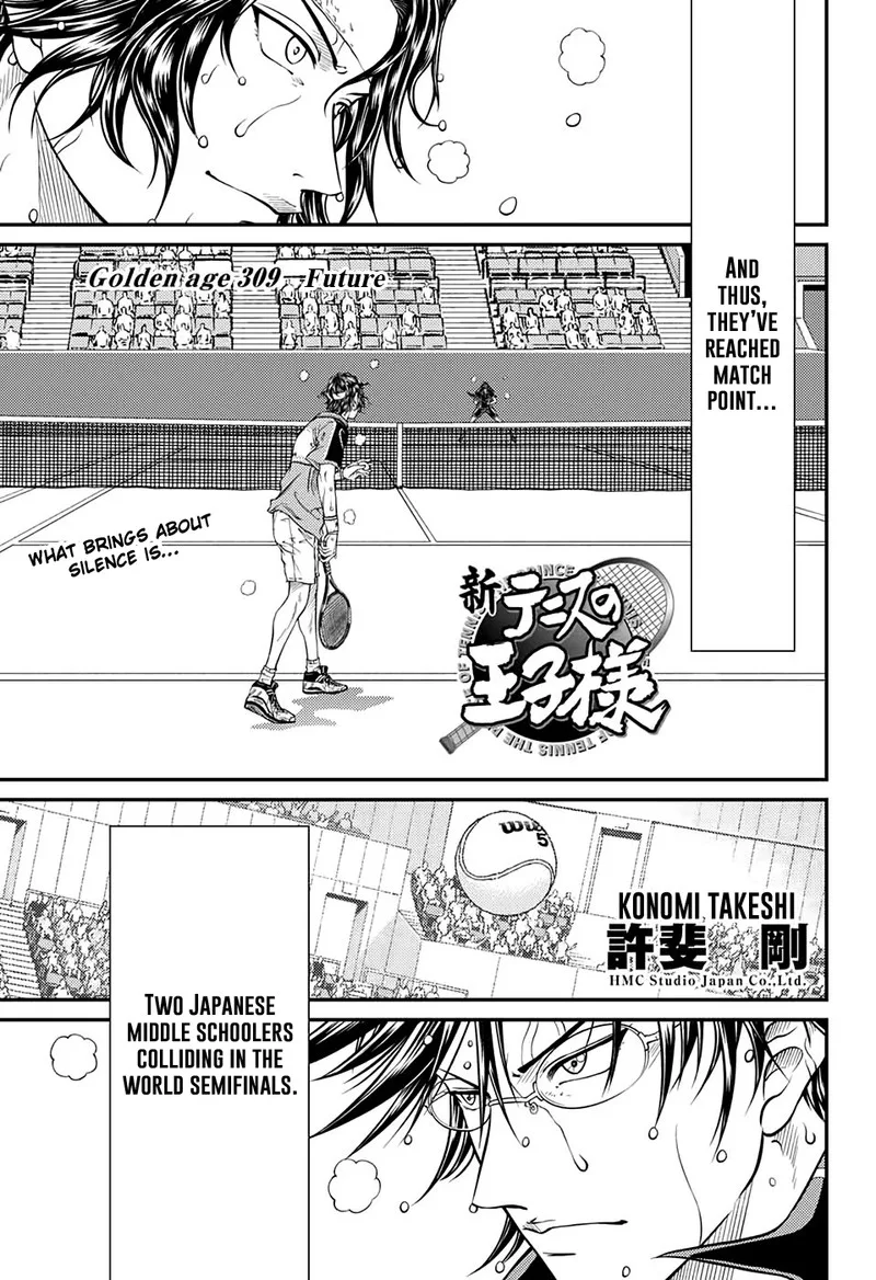 New Prince of Tennis Chapter 309 page 1