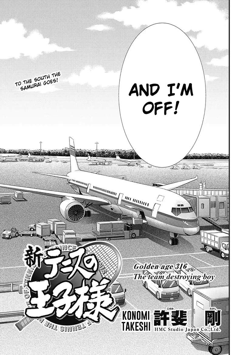 New Prince of Tennis Chapter 316 page 3