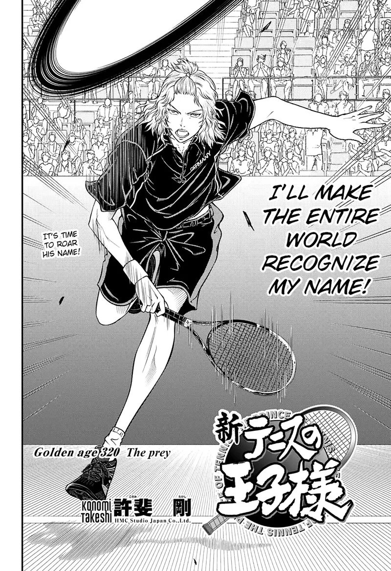 New Prince of Tennis Chapter 320 page 2