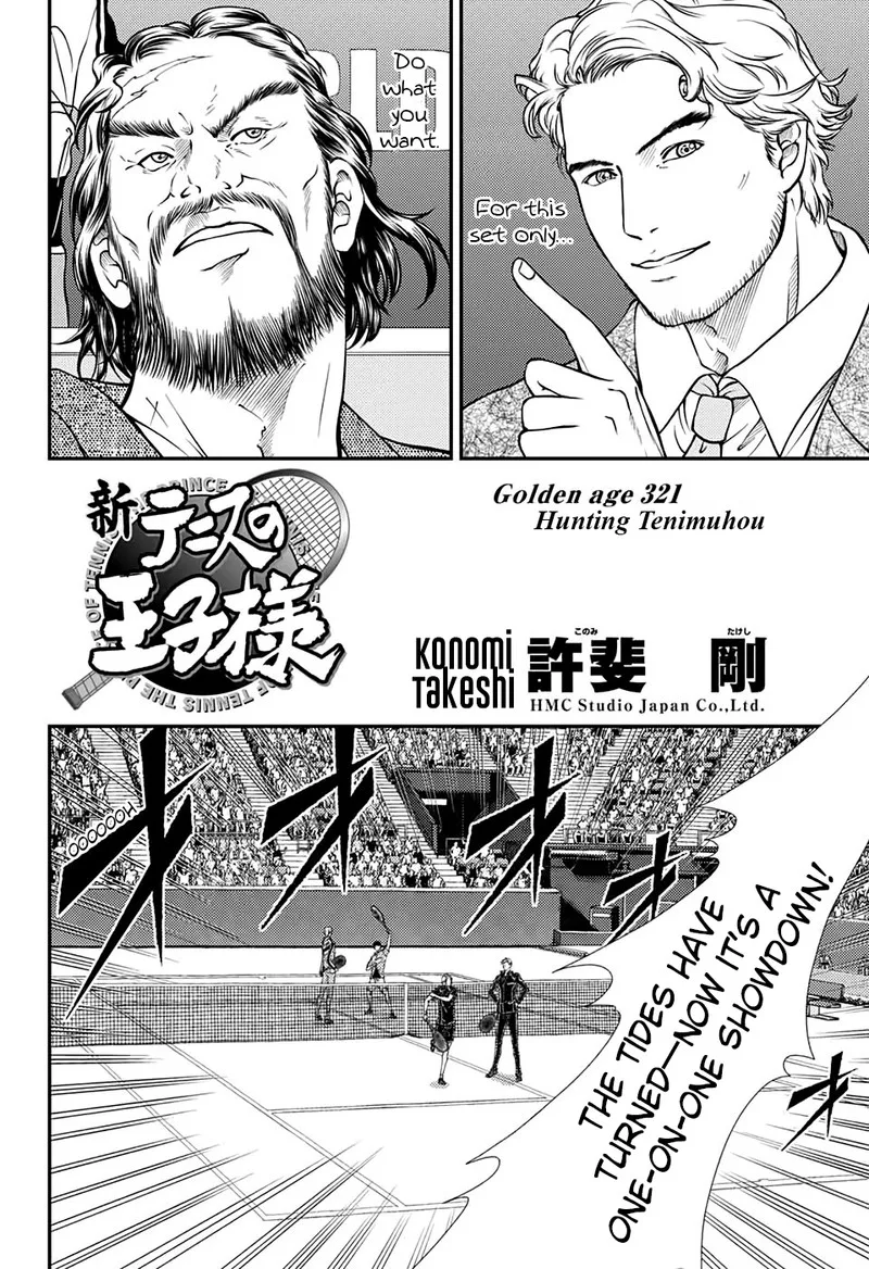 New Prince of Tennis Chapter 321 page 2