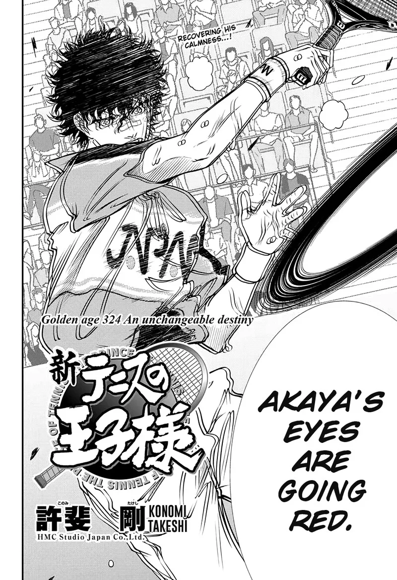 New Prince of Tennis Chapter 324 page 2