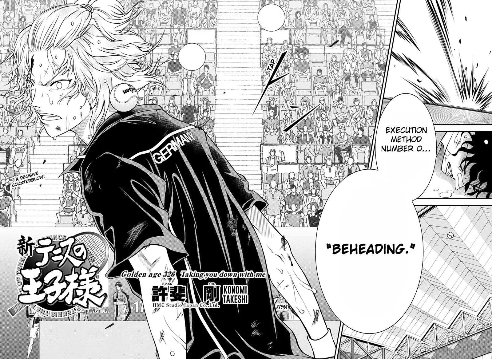 New Prince of Tennis Chapter 326 page 2