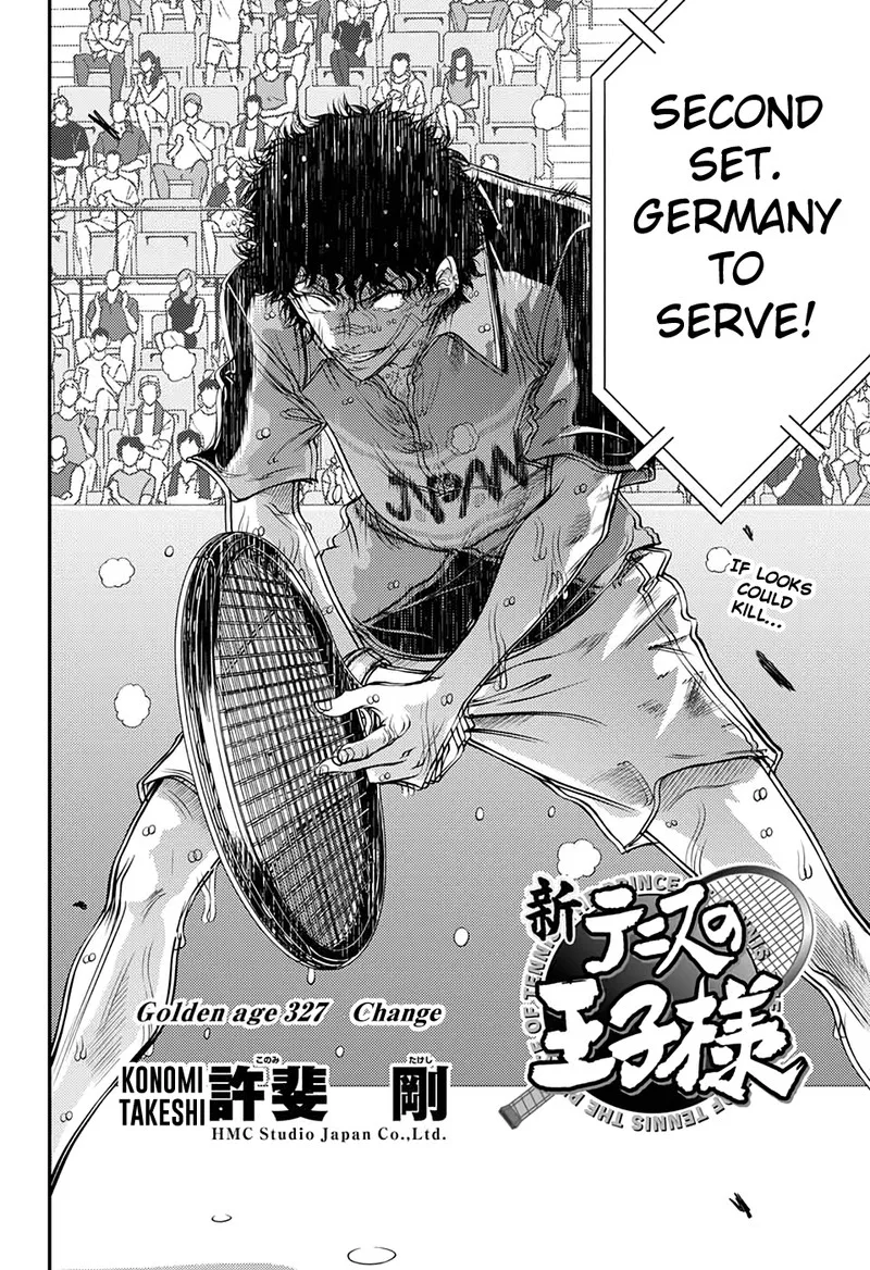 New Prince of Tennis Chapter 327 page 2