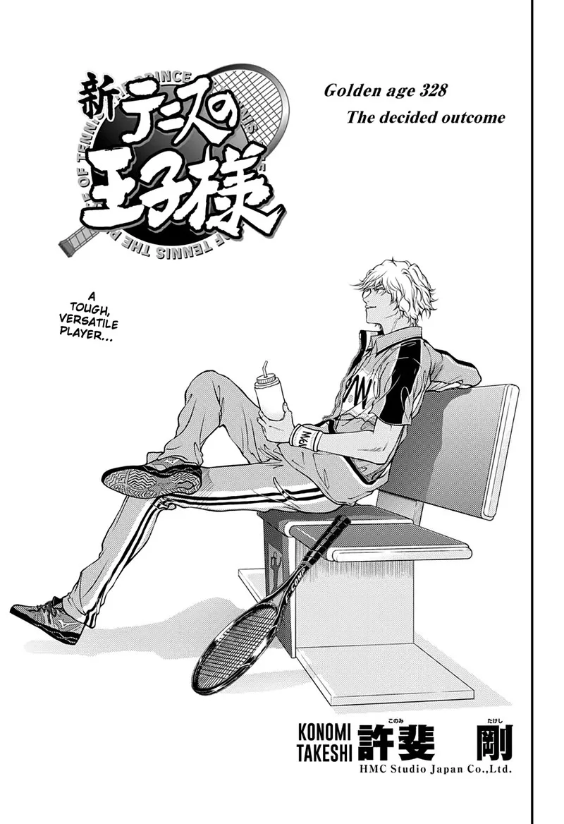 New Prince of Tennis Chapter 328 page 3