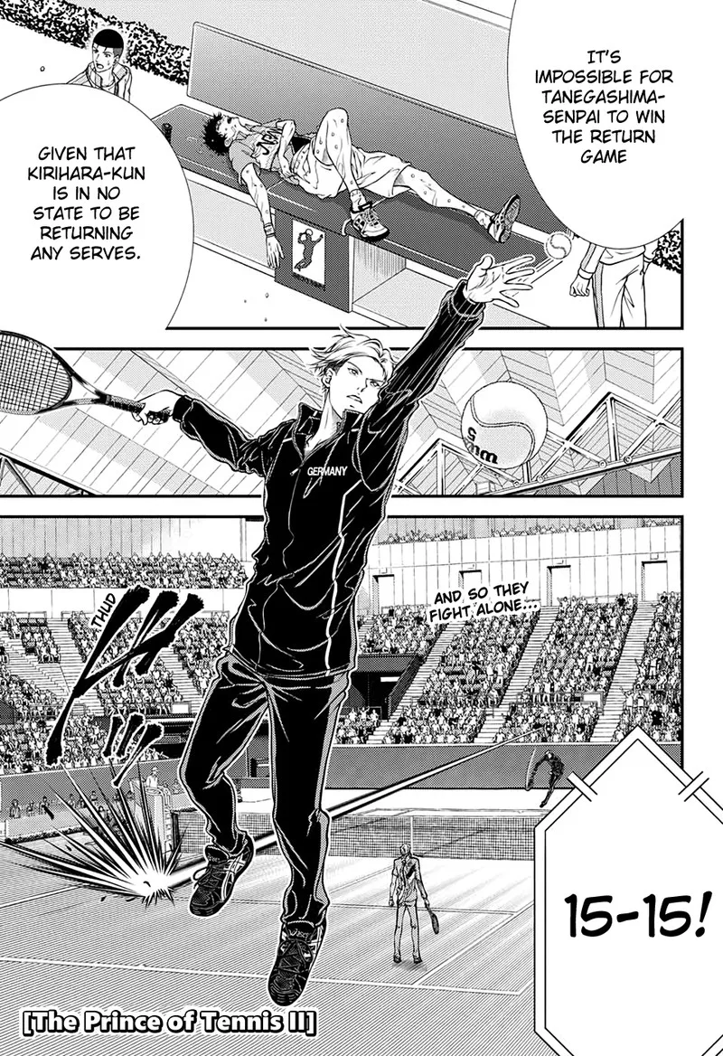 New Prince of Tennis Chapter 328 page 1