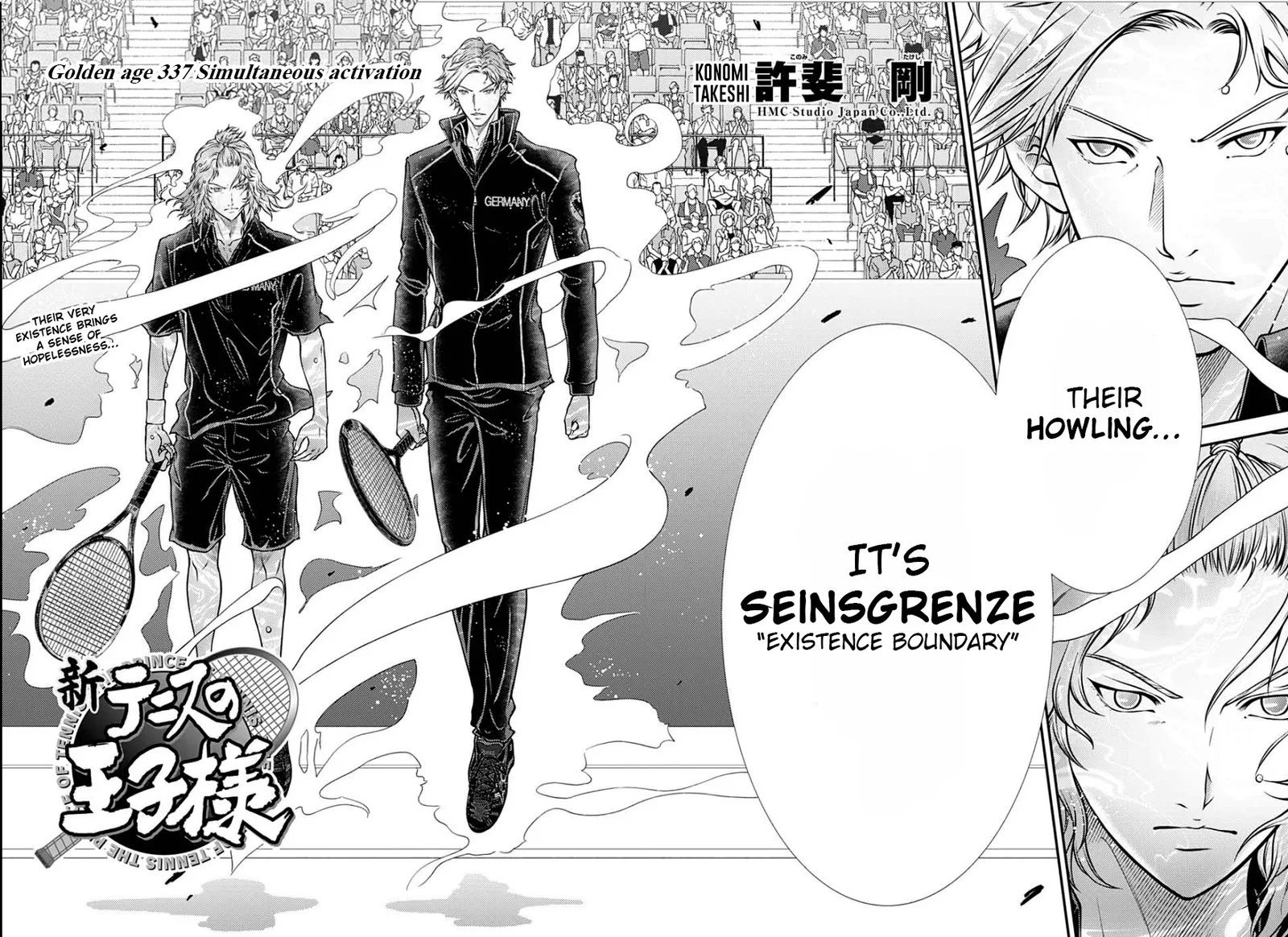 New Prince of Tennis Chapter 337 page 2