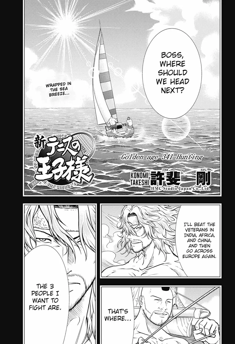 New Prince of Tennis Chapter 341 page 1