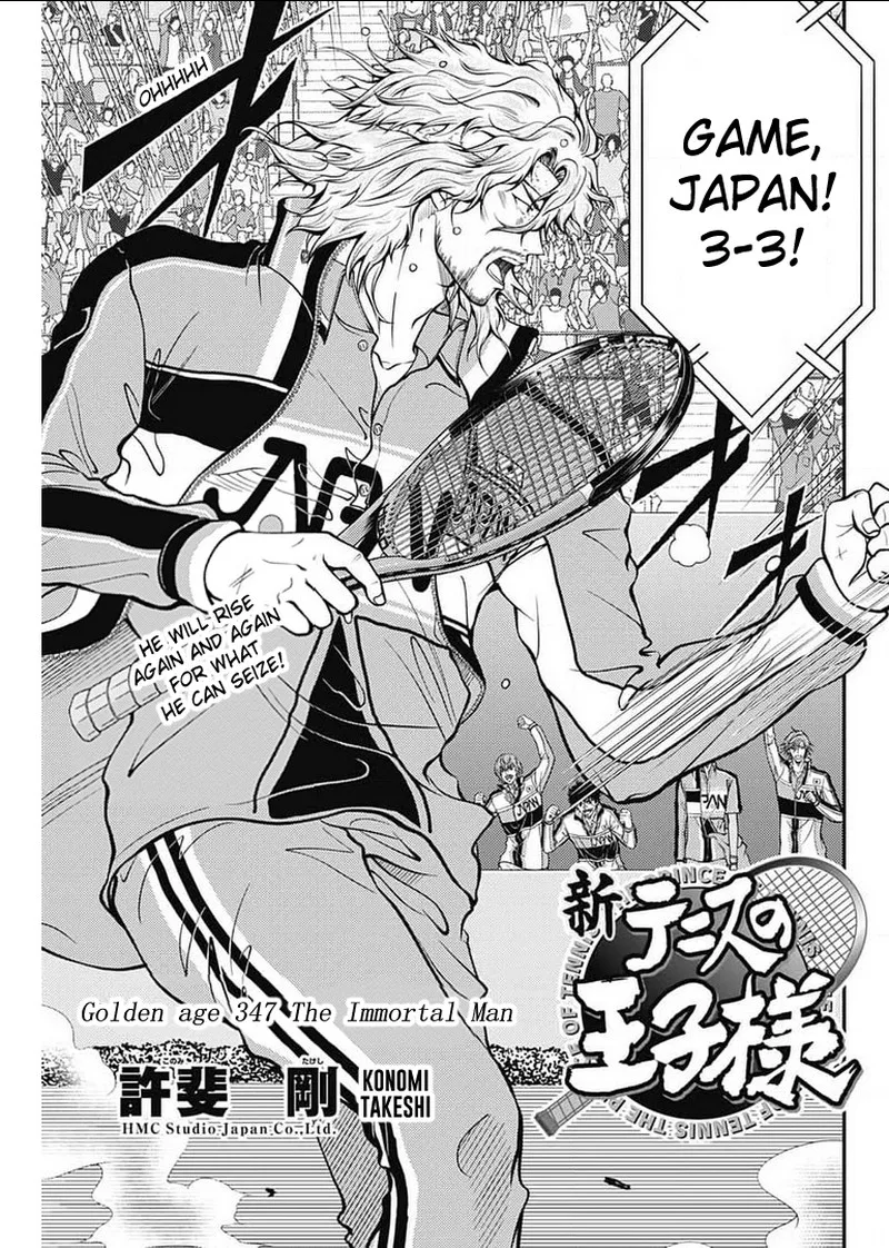 New Prince of Tennis Chapter 347 page 3