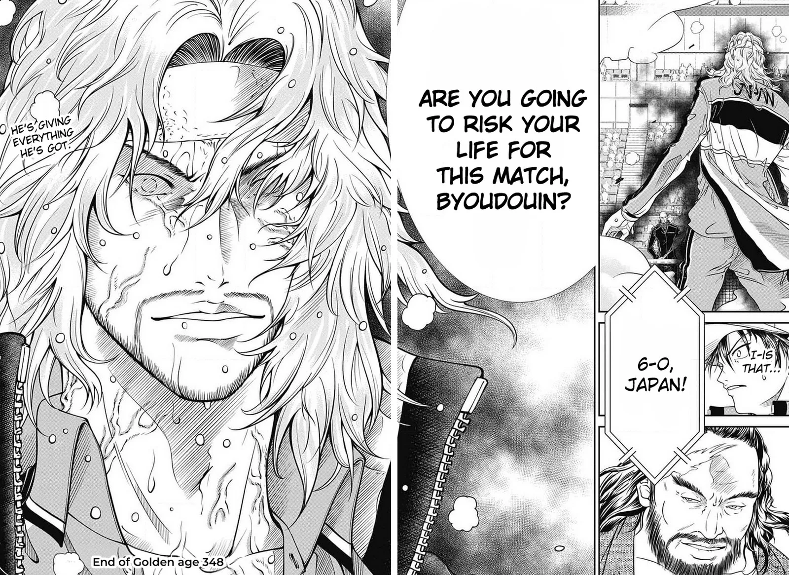 New Prince of Tennis Chapter 348 page 13