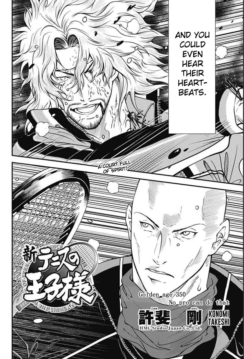 New Prince of Tennis Chapter 350 page 2