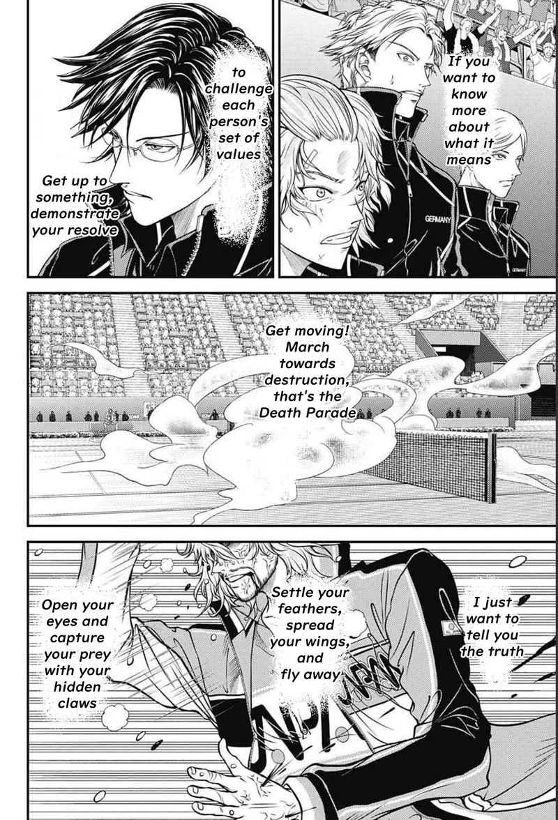 New Prince of Tennis Chapter 350 page 8