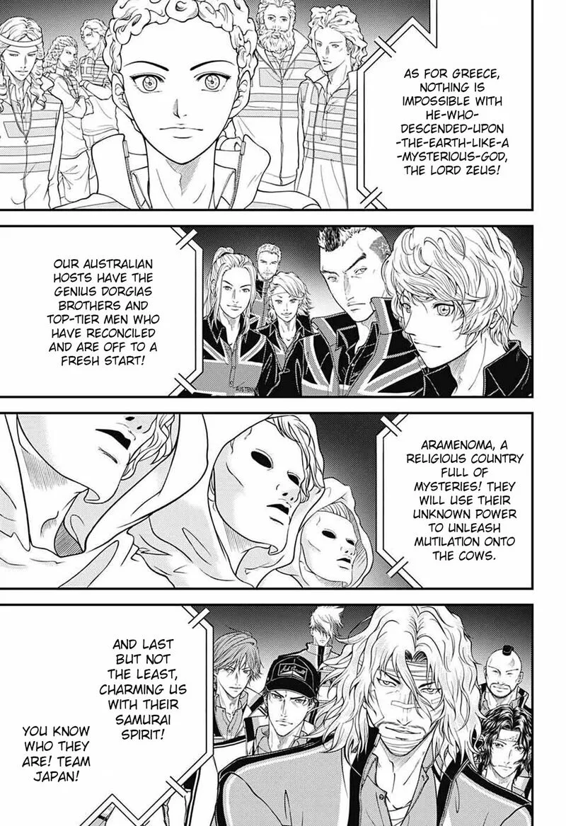 New Prince of Tennis Chapter 353 page 5
