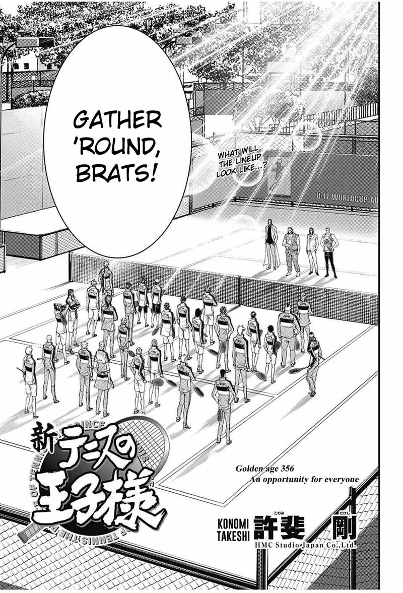 New Prince of Tennis Chapter 356 page 5