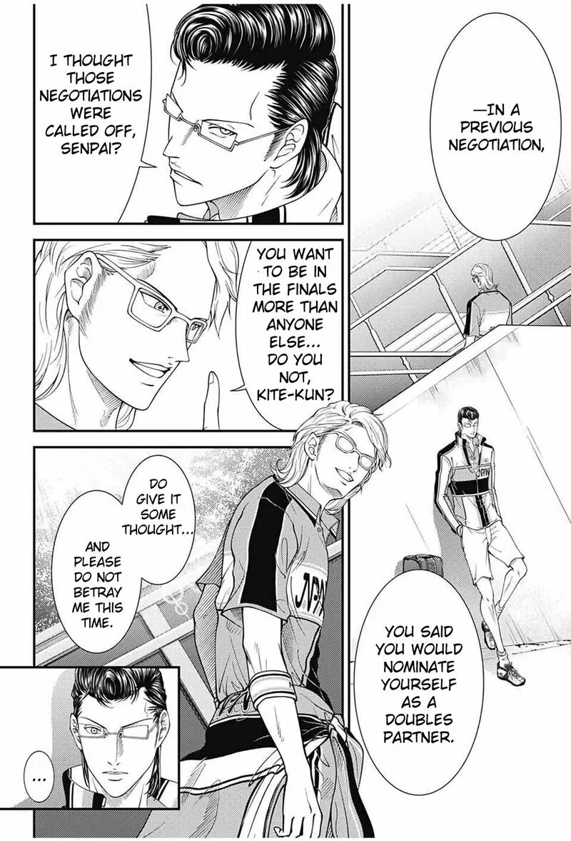New Prince of Tennis Chapter 357 page 4