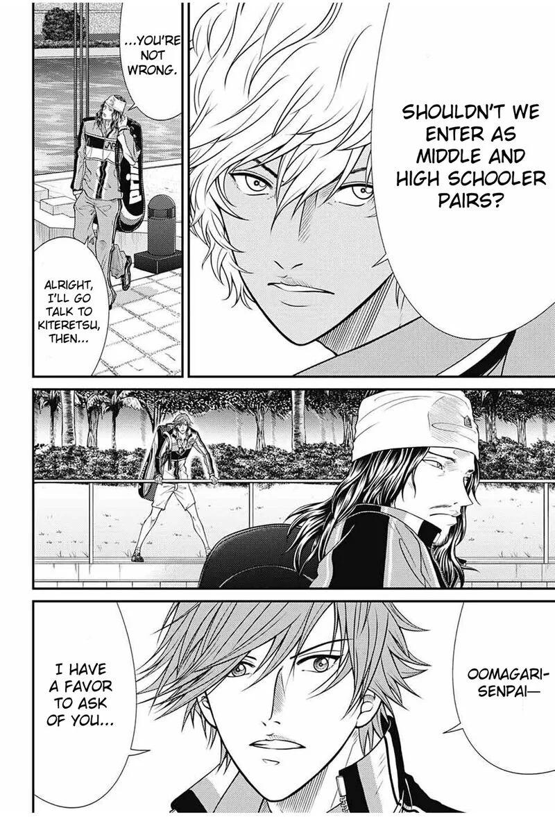 New Prince of Tennis Chapter 357 page 2