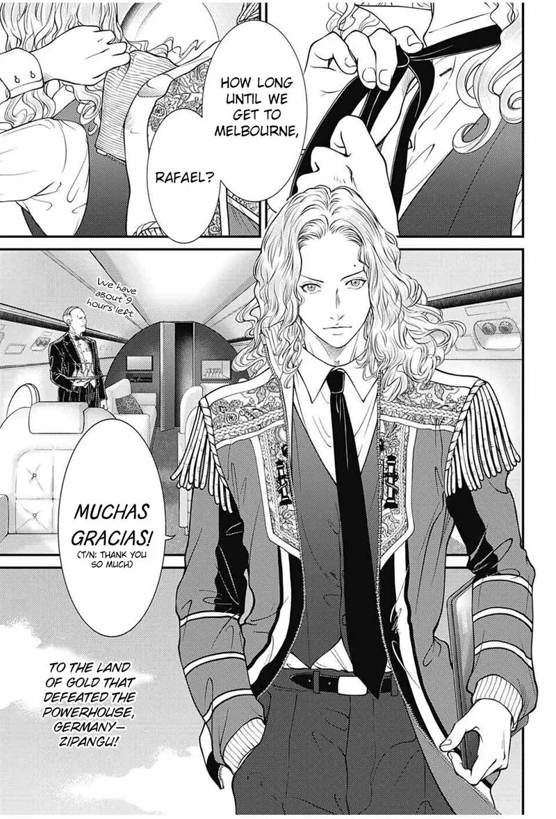 New Prince of Tennis Chapter 358 page 8
