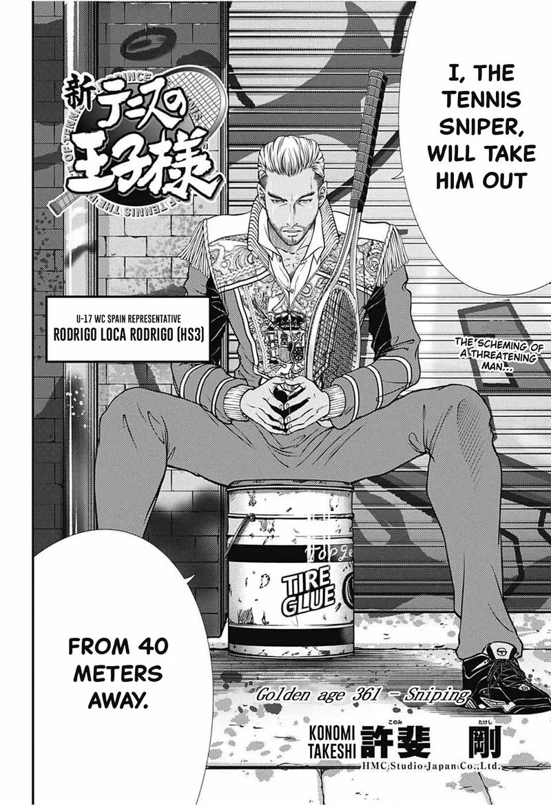 New Prince of Tennis Chapter 361 page 4