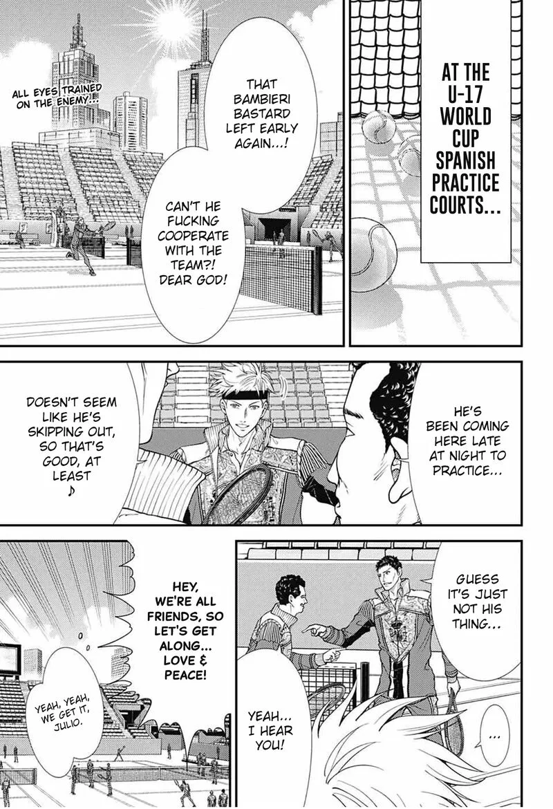 New Prince of Tennis Chapter 364 page 1