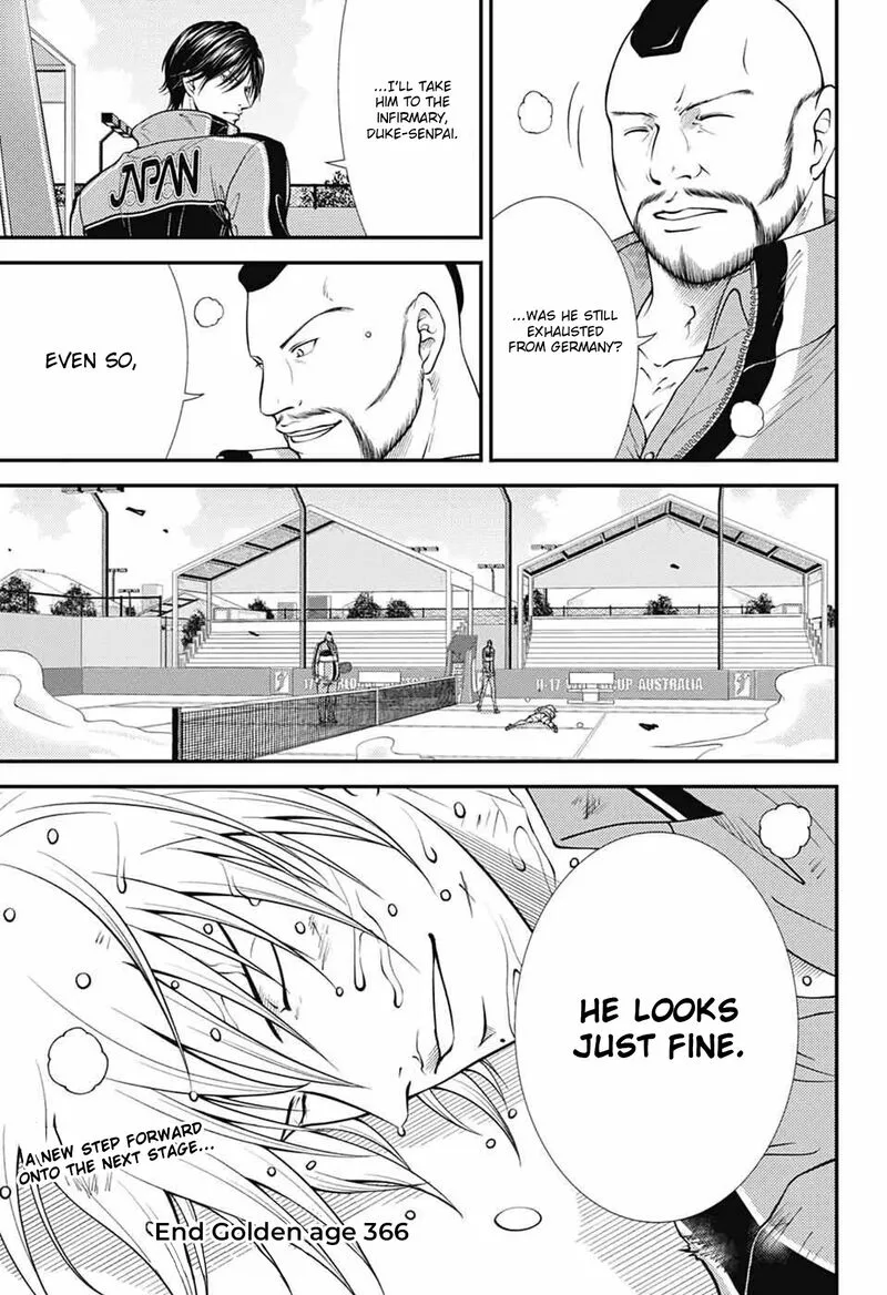 New Prince of Tennis Chapter 366 page 14