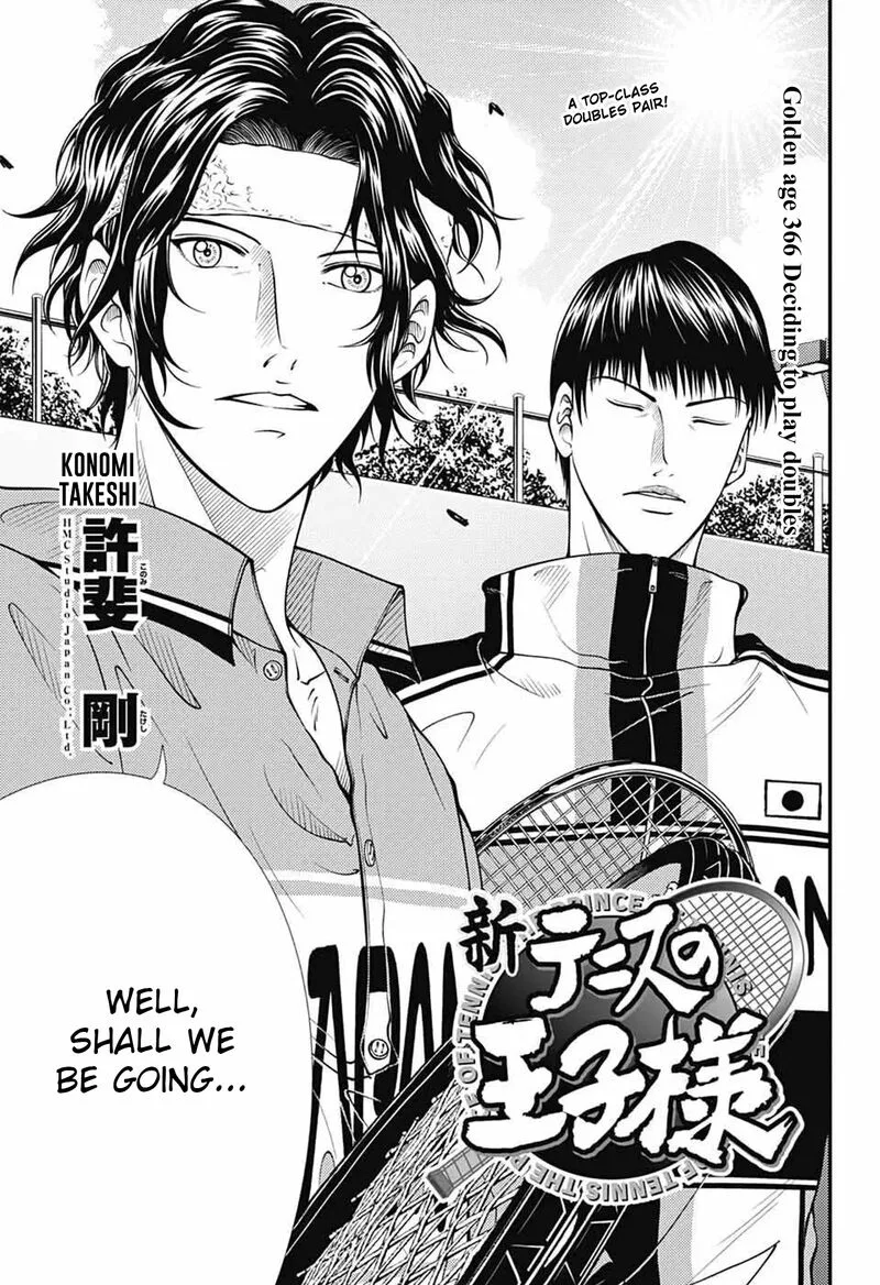 New Prince of Tennis Chapter 366 page 3