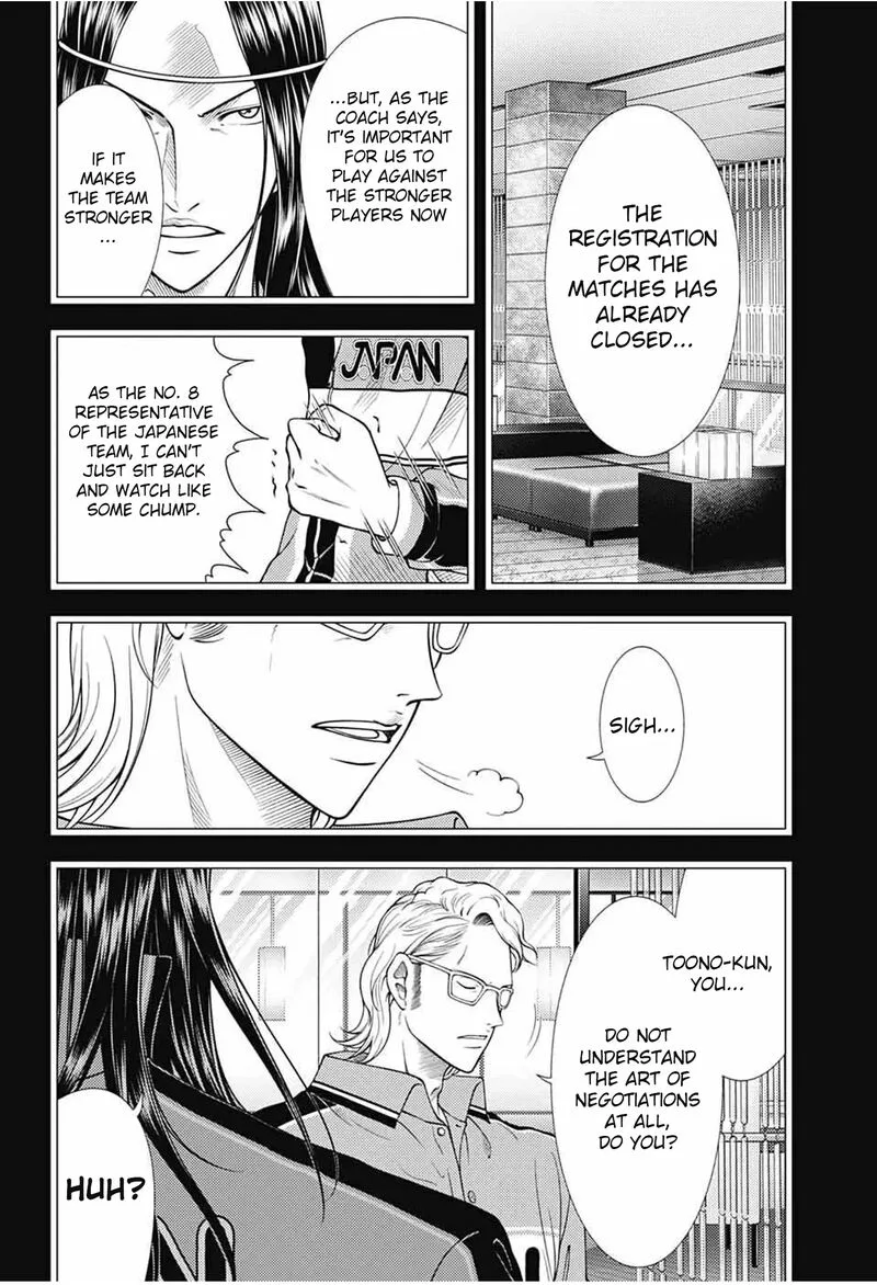 New Prince of Tennis Chapter 367 page 4