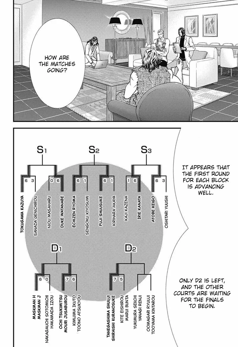 New Prince of Tennis Chapter 369 page 4