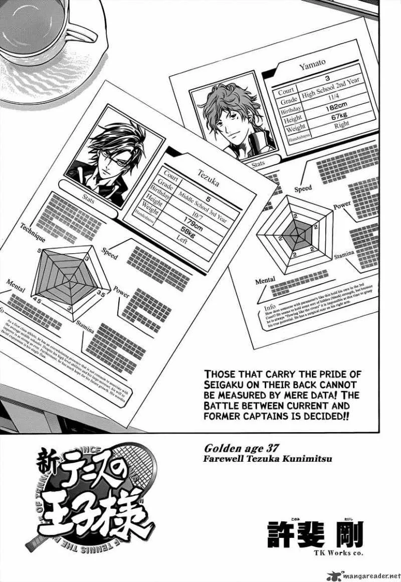 New Prince of Tennis Chapter 37 page 1