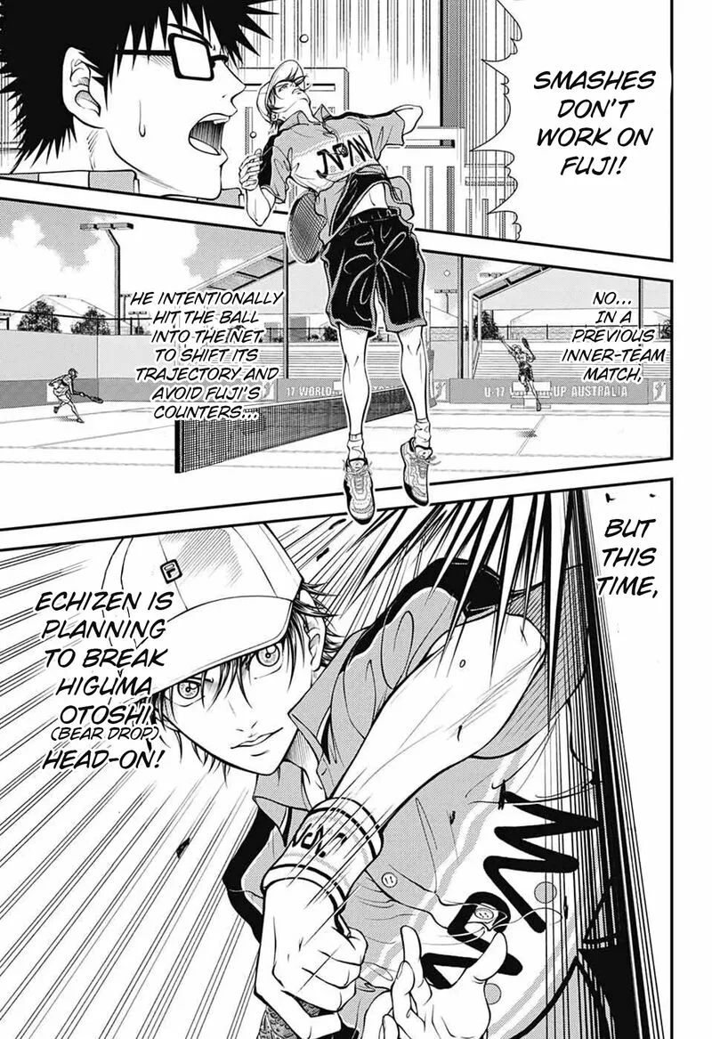 New Prince of Tennis Chapter 372 page 3