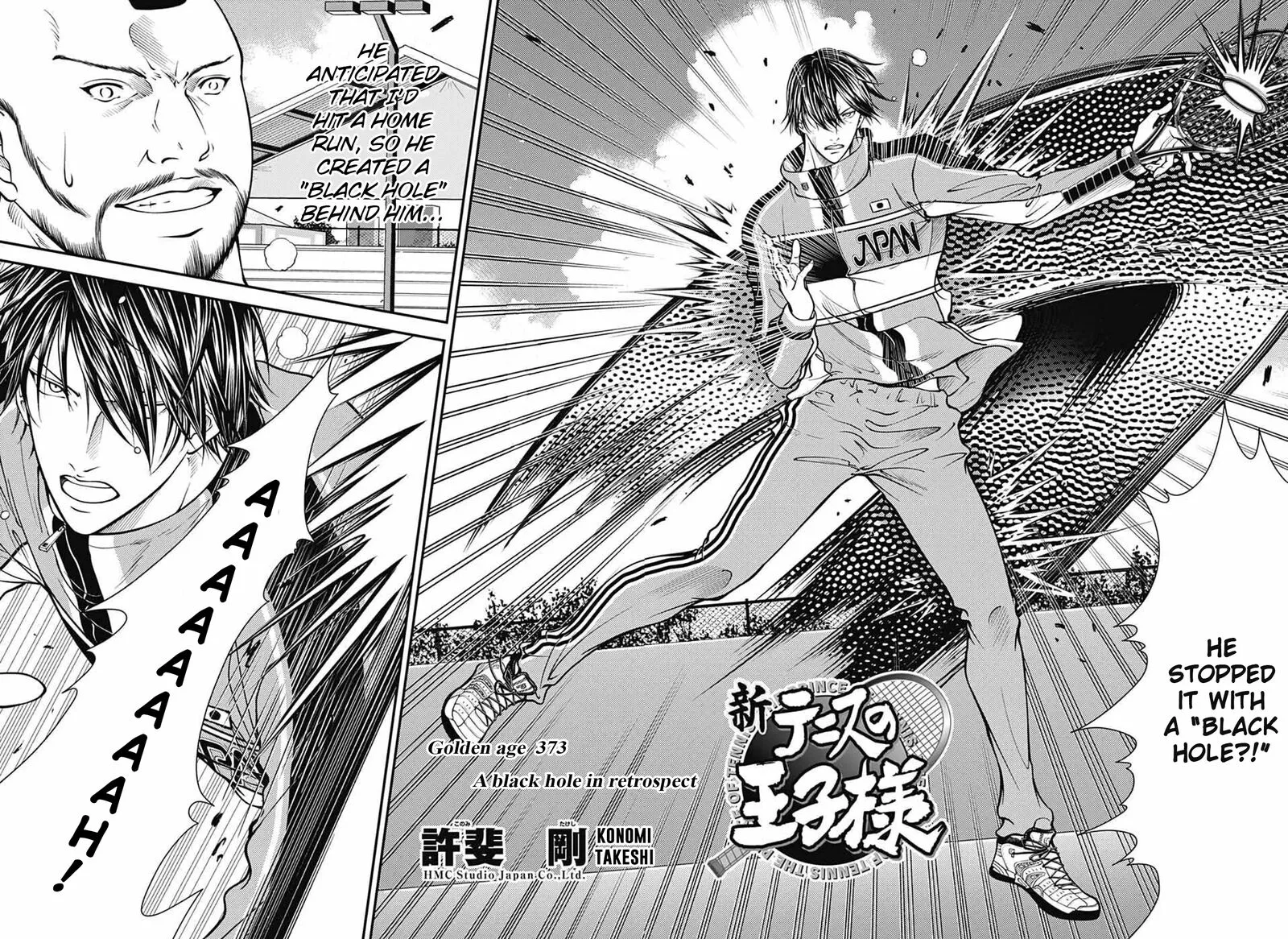 New Prince of Tennis Chapter 373 page 4