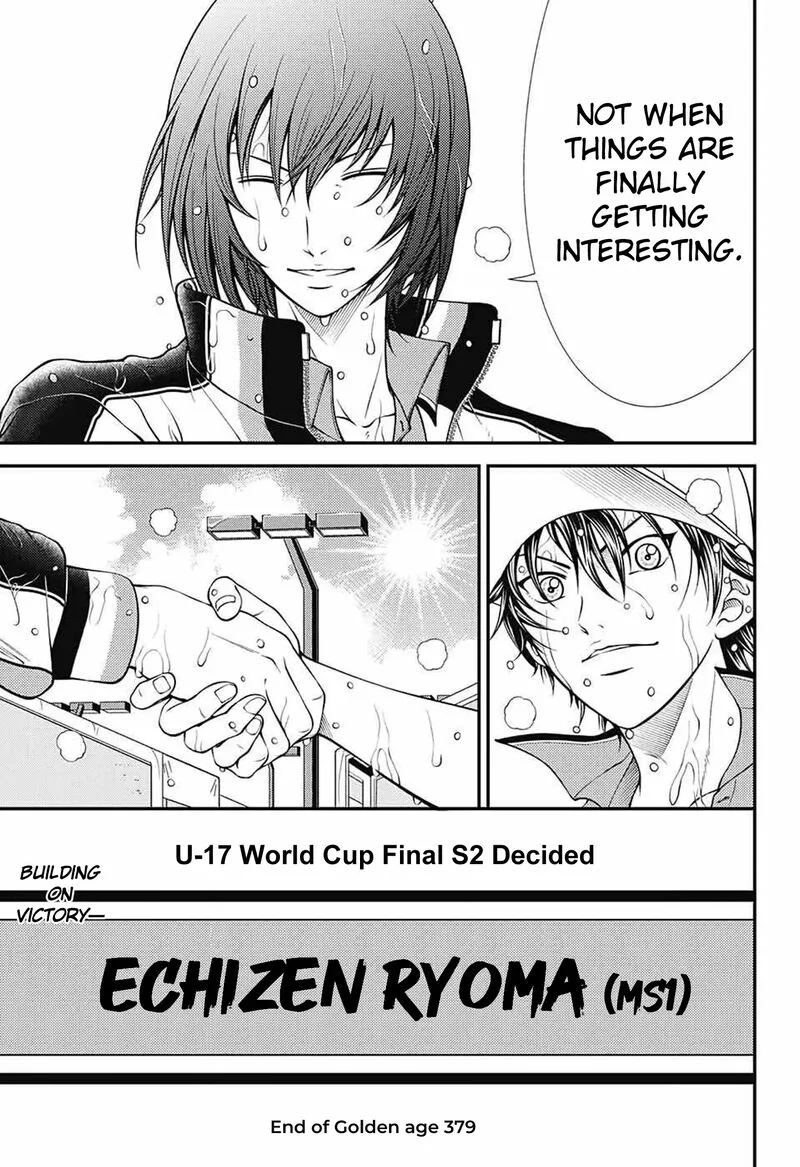 New Prince of Tennis Chapter 379 page 15